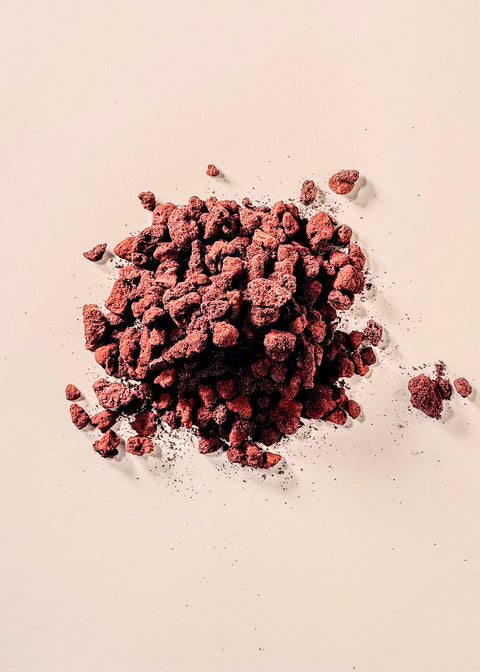 Pierre volcanique rouge 6-12 mm