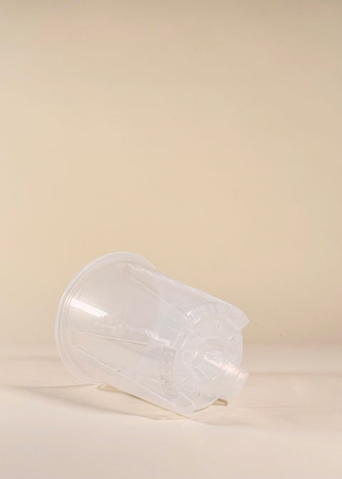 Pot transparent
