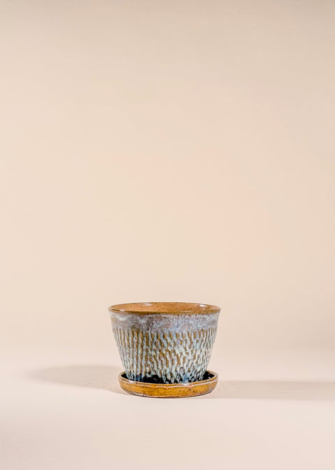 Pot bleu par Anne Rose Gorroz