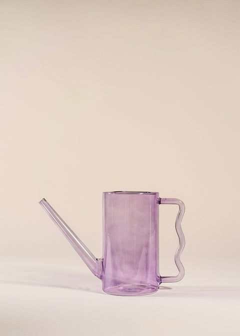 Arrosoir lilas verre