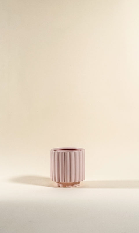 Pot rose pâle Carmen