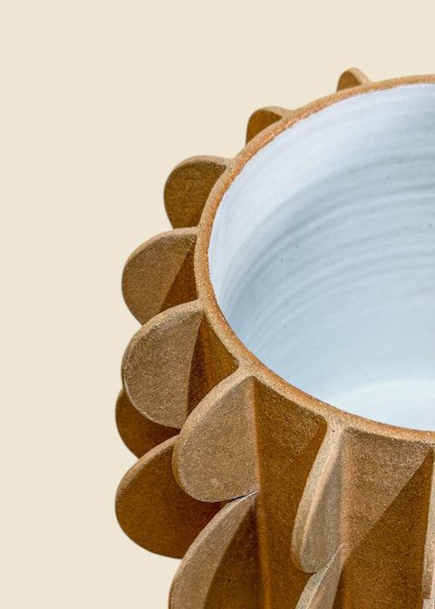 Pot demi cercles par trois petits points