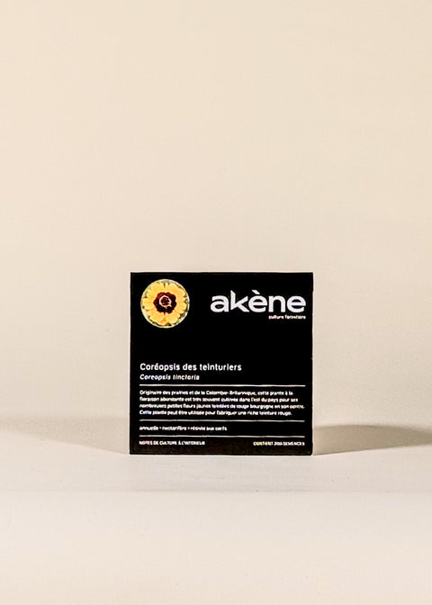 Semences Coréopsis des teinturiers par Akène